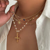 Men's Alloy Geometric Handmade Hiphop Fashion Sun Pendant Clavicle Chain Necklace Jewelry