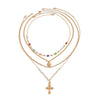 Men's Alloy Geometric Handmade Hiphop Fashion Sun Pendant Clavicle Chain Necklace Jewelry