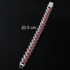 Men's Alloy Geometric Hip Hop Diamondembedded Bracelet
