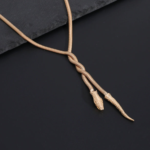 Men's Alloy Handmade Geometric Snake Necklace