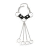 Men's Alloy Leather Rivet Handmade Bracelet