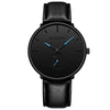 Men's Alloy Mesh Strap Stainless Steel Case Quartz Watch With Round Dial