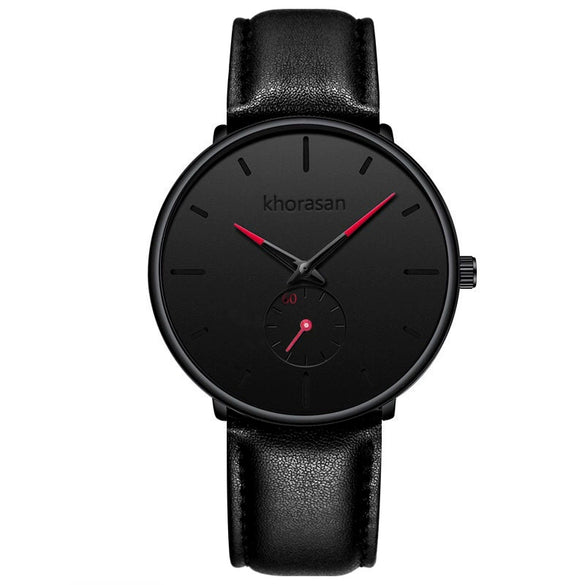 Men's Alloy Mesh Strap Stainless Steel Case Quartz Watch With Round Dial