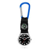Men's Alloy Rose Gold Buckle Casual Round Dial Quartz Pocket Hanging Watch