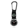 Men's Alloy Rose Gold Buckle Casual Round Dial Quartz Pocket Hanging Watch