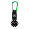 Men's Alloy Rose Gold Buckle Casual Round Dial Quartz Pocket Hanging Watch