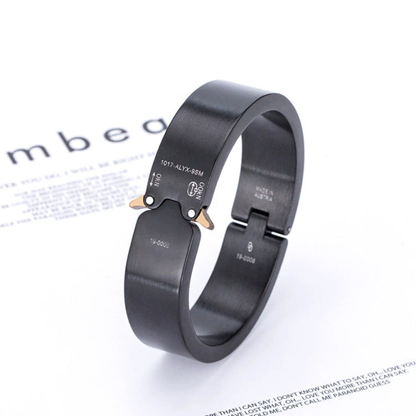 Men's Aluminum Personality Geometric Polish Bracelet