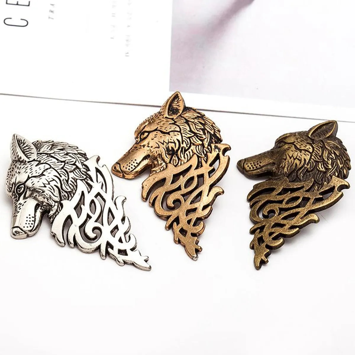 Fashion Animal Alloy No Inlaid Men'S Brooches