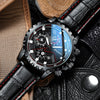 Men's Automatic Mechanical And Quartz Electronic Watch Alloy Case Stainless Steel Strap Round Dial Business Style