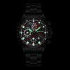Men's Automatic Mechanical And Quartz Electronic Watch Alloy Case Stainless Steel Strap Round Dial Business Style