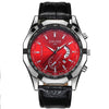 Men's Automatic Tungsten Steel And Steel Watch Luminous Waterproof Calendar Hollow Large Dial