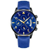 Men's Business Fashion Quartz Watch With Stainless Steel Case And Strap Round Dial