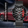 Men's Business Style Alloy Case Stainless Steel Strap Round Dial Waterproof Watch With Fully Automatic Movement