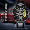 Men's Business Style Alloy Case Stainless Steel Strap Round Dial Waterproof Watch With Fully Automatic Movement