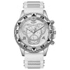 Men's Business Style Quartz Watch With Alloy Case Silicone Strap And Round Dial