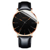 Men's Business Style Round Dial Alloy And Stainless Steel Quartz Watch With Printed Logo
