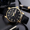 Men's Business Style Waterproof Quartz Watch With Alloy Case Strap Buckle And Mineral Reinforced Glass Mirror Round Dial