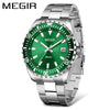 Men's Business Watch Alloy Case Stainless Steel Strap Round Dial