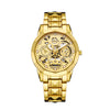 Men's Casual Alloy Stainless Steel Round Waterproof Quartz Watch