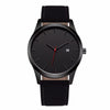 Men's Casual Business Style Alloy Belt Watch And Bracelet Threepiece Set With Round Dial