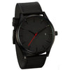 Men's Casual Business Style Alloy Belt Watch And Bracelet Threepiece Set With Round Dial
