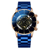 Men's Casual Quartz Watch Alloy Band Round Dial