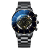Men's Casual Quartz Watch Alloy Band Round Dial