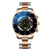 Men's Casual Quartz Watch Alloy Band Round Dial