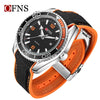 Men's Casual Quartz Watch With Calendar Luminous Alloy Alloy Case Mineral Tempered Glass Mirror Stainless Steel Buckle Round Dial Tpu Strap Waterproof