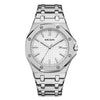 Men's Classic Business Alloy Case Stainless Steel Band Round Dial Waterproof Luminous Calendar Watch