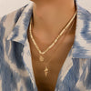 Men's Coconut Shell And Zinc Alloy Geometric Handmade Hiphop Style Necklace