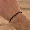 Men's Fashion Copper Twisted Rope Bracelet With Geometric Cuban Chain Style Electroplated Simple Trend Accessory