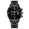 Men's Fashion Metal And Stainless Steel Band Quartz Watch With Round Dial