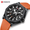 Men's Fashion Sports Alloy Quartz Watch With Polygon Hollow Design And Mineral Reinforced Mirror