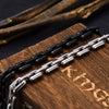 Men's Fashion Stainless Steel Handmade Polished Chain Bracelet