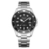 Men's Fashion Waterproof Luminous Watch Alloy Band Round Dial