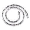 Men's Geometric Stainless Steel Pendant Necklace With Cross Round Chain And Electroplated Finish Casual Trendy Style