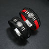 Men's Hand Accessories Multilayered Woven Leather Bracelets With Scripture Compass Pattern