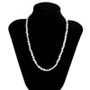 Men's Handmade Ushaped Imitation Pearl Necklace With Pearl Chain