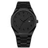 Men's Highend Waterproof Fashion Quartz Watch Alloy Case Stainless Steel Strap Round Dial