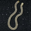 Men's Hiphop Heavy Chain Necklace Zinc Alloy Geometric Cuban Chain Electroplating