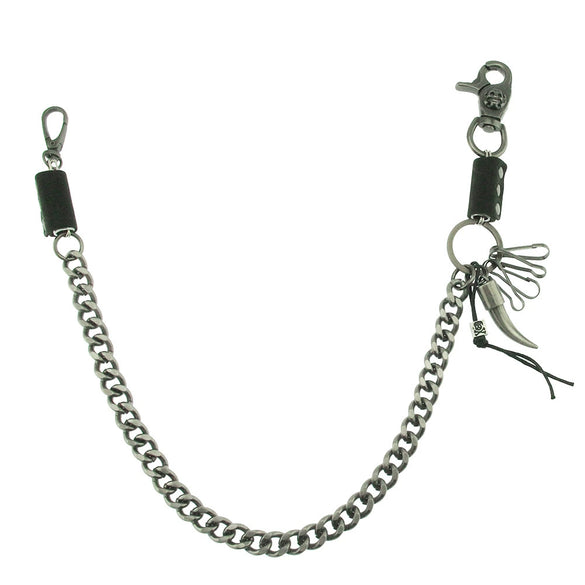 Men's Hiphop Metal Decorative Skull Waist Chain
