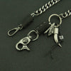 Men's Hiphop Metal Decorative Skull Waist Chain