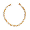 Men's Hiphop Metal Pants Chain With Pearlwrapped Design