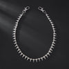 Men's Hiphop Metal Rivet Splicing Pants Chain Waist Chain