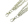 Men's Hiphop Metal Waist Chain For Jeans Decorative With Spring Ring And Lobster Clasp