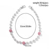 Men's Hiphop Niche Jeans Accessory Pendant Metal Purely Handmade Geometric Soft Clay Rhinestone Round Ball