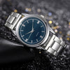 Men's Hiphop Style Alloy Watch With Round Dial And Stainless Steel Clasp