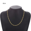 Men's Iron Alloy Nk Chain Necklace With Geometric Design And Electroplating Hiphop Style