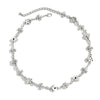 Men's Jewelry Alloy Geometric Handmade Dice Cross Stitching Necklace And Bracelet